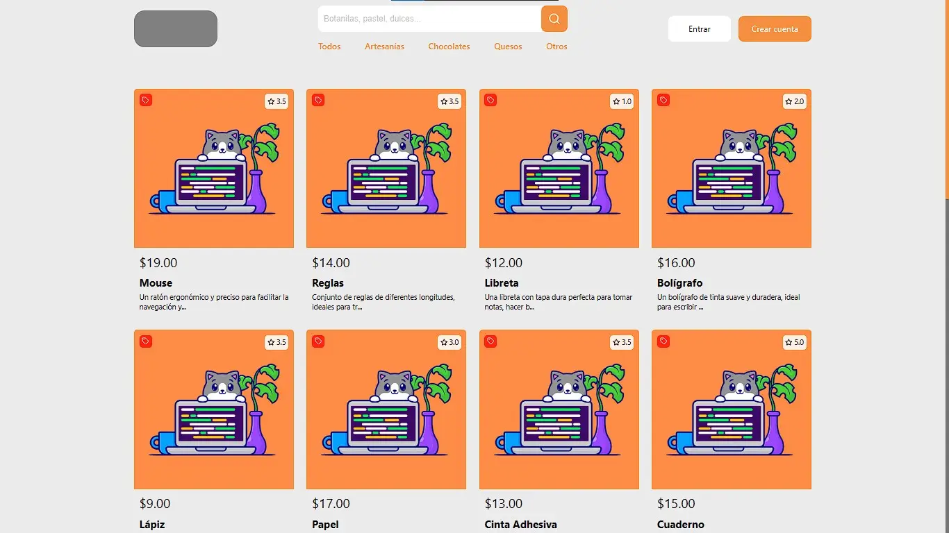 Choco Market - Ecommerce