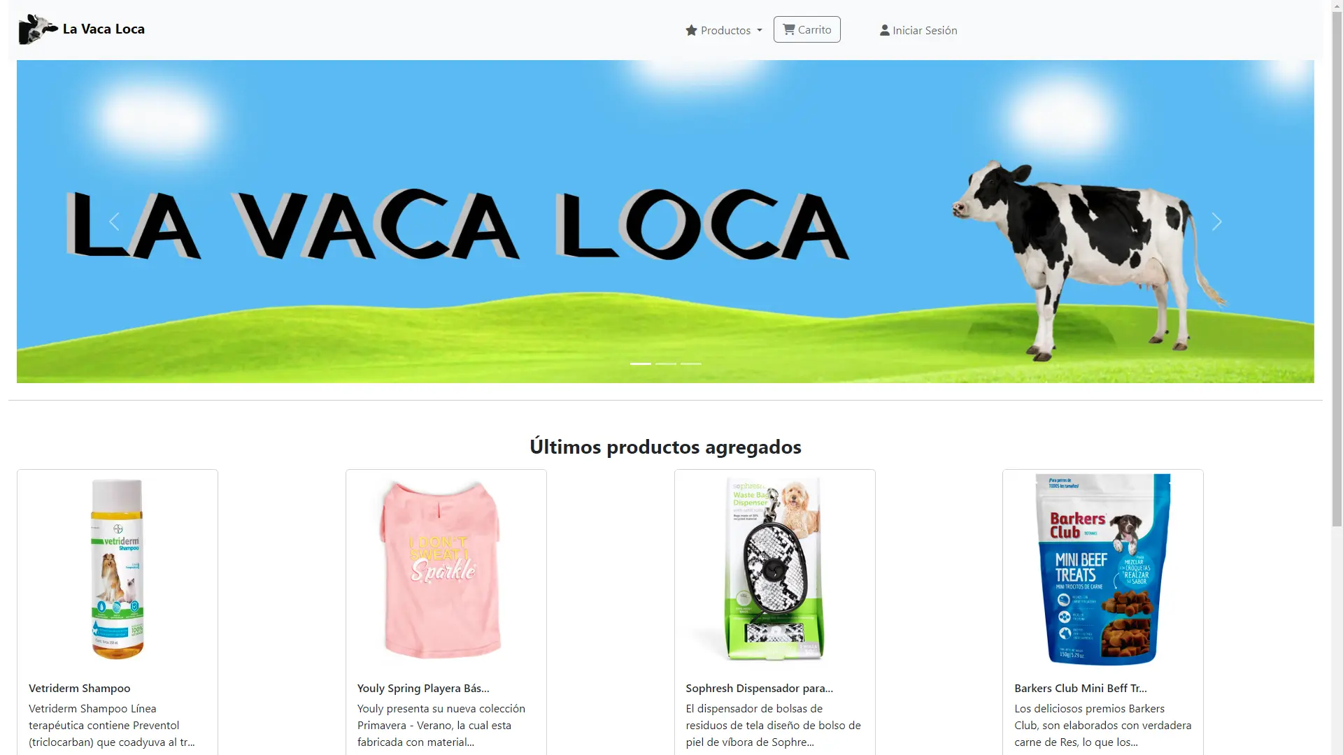 E-commerce Veterinaria